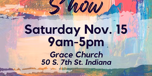 Arts and Crafts Show - Grace Church's annual sale!