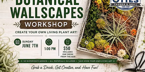 Botanical Wallscapes Workshop