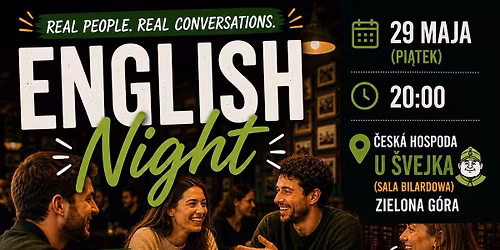 English Night May Edition Zielona G\u00f3ra