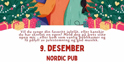 Open Mic og julekonsert