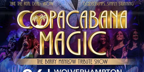 WOLVERHAMPTON GRAND | Sunday 26th April |