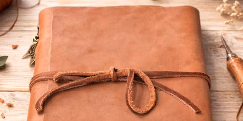 Leather Journal Making