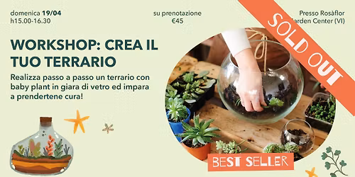 WORKSHOP: CREA IL TUO TERRARIO
