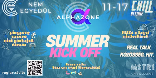 AlphaZONE \/\/ Ny\u00e1rind\u00edt\u00f3 (Summer vibe:)
