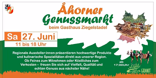 Ahorner Genussmarkt 