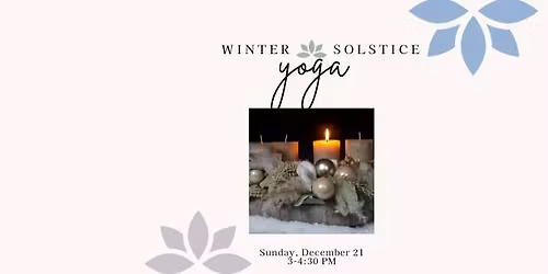 Winter solstice yoga