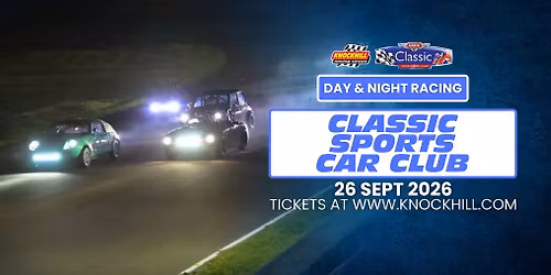 Classic Sports Car Club - Day & Night Racing