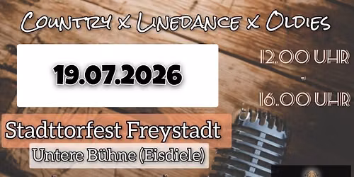 Mountain Four - Country-Linedance Nachmittag Stadttorfest Freystadt
