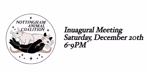 Nottingham Animal Coalition Inuagural Meeting