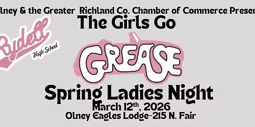 The Girls Go Grease- Spring Ladies Night