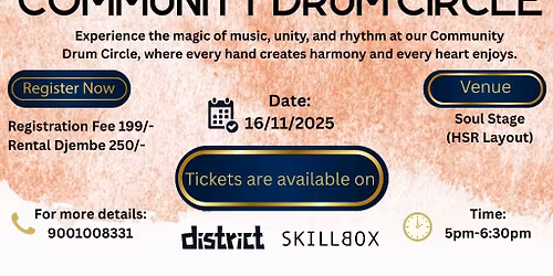 Bangalore Drum Jam X Soul Staje