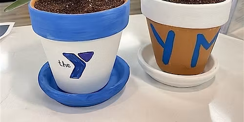 April Vacation! Paint a Pot Plant a Flower