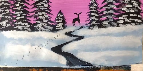 December Moon Painting Workshop