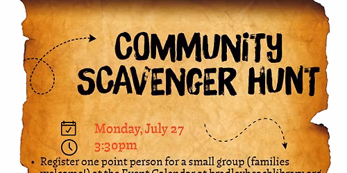 Community Scavenger Hunt
