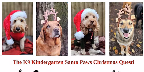 K9 Kindergarten Santa Paws Christmas Quest