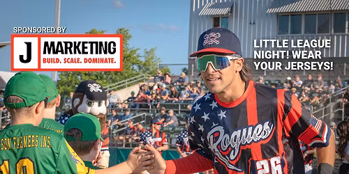 Little League Night - Saturday, June 20 vs Mudcats