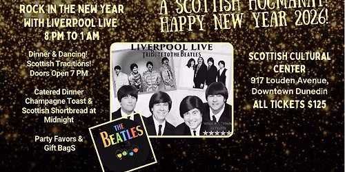 New Year's Eve - Scottish Hogmanay with Liverpool Live