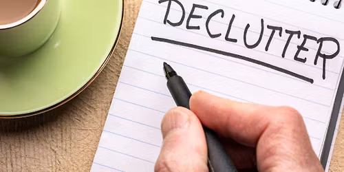 Declutter with Confidence - in person workshop (Beverley, East Yorkshire)