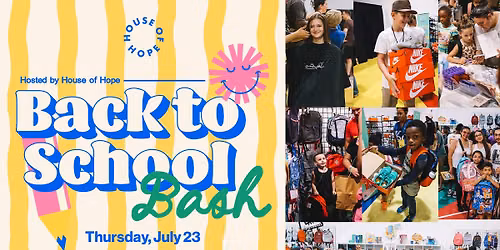 Save the Date: Back to School Bash
