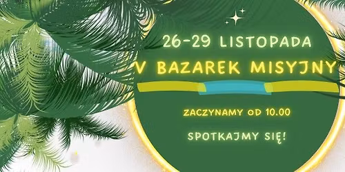 V BAZAREK MISYJNY