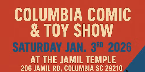 2026 Columbia Comic & Toy Show