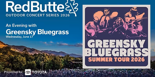 An Evening with Greensky Bluegrass - Outdoor Concert Series 2026