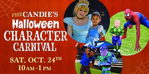 FREE Candie's Characters Halloween Carnival