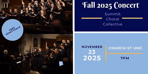 Summit Choral Collective's Fall 2025 Concert