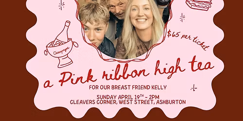 A pink ribbon high tea - for our breast friend Kelly \ud83e\udef6\ud83c\udffc