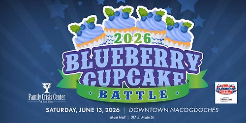 Blueberry Cupcake Battle at the 36th Annual Texas Blueberry Festival