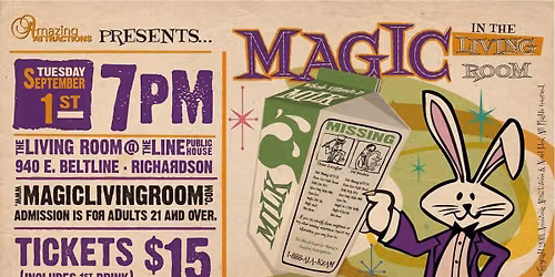 Magic in the Living Room - Our September 2026 Show