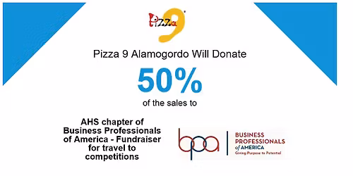 Pizza 9 fundraiser for BPA