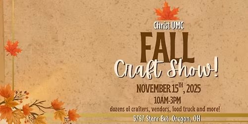 Fall Craft Show!
