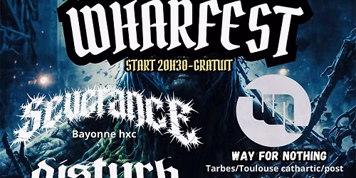 WHARFEST 27\/28 f\u00e9vrier
