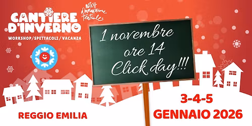 CANTIERE D'INVERNO 2026