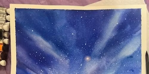 Winter Nights Watercolour at Canopy Art and Wellness