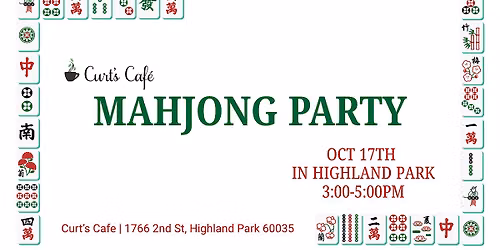 Mahjong Party | Highland Park