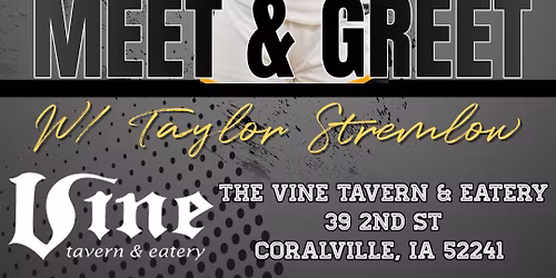 Meet & Greet w\/ Taylor Stremlow