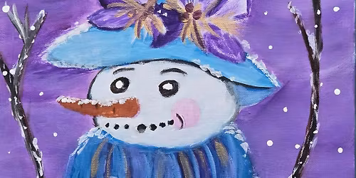 Snow Lady Coffee & Canvas Sunday, December 14h, 2025