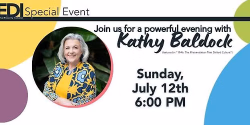 Pride Month at St. Andrew's: An Evening with Kathy Baldock
