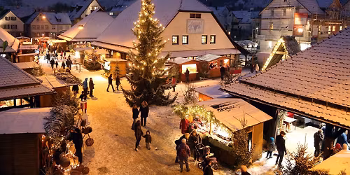 Metzinger Weihnachtsdorf auf dem Kelternplatz