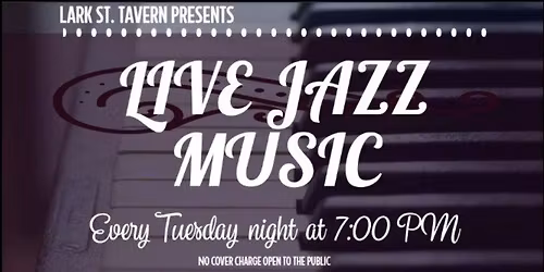 Live Jazz Tuesday featuring Tarik Shah Trio
