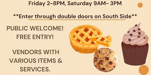 VFW Auxiliary 8307 Boutique\/ Bake Sale\/ Book Share