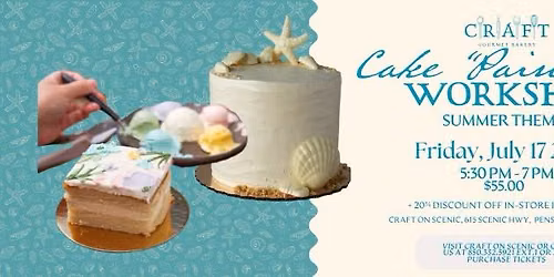 Cake Painting Workshop - Summer Theme
