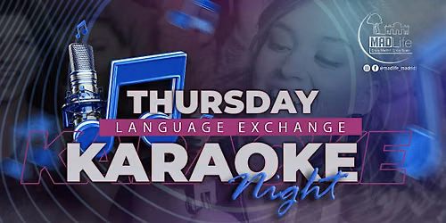 Thursday Language Exchange"KARAOKE Night" & PARTY