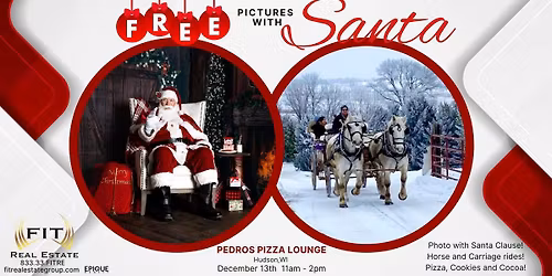 Free Pictures and Pizza with Santa! \ud83c\udf85\ud83c\udffc\ud83c\udf55