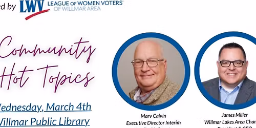 Community Hot Topics - Kandiyohi County Economy\u2026Way Forward?