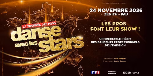 Danse avec Les Stars - La Tourn\u00e9e des Pros \u2022 24 novembre 2026 \u2022 Z\u00e9nith, Pau