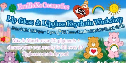 Lipgloss and keychain workshop 