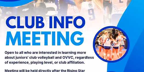Club Information Meeting
